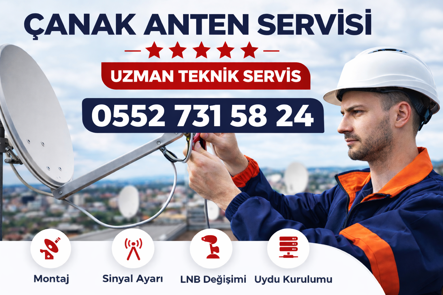 Çanak Anten Servisi